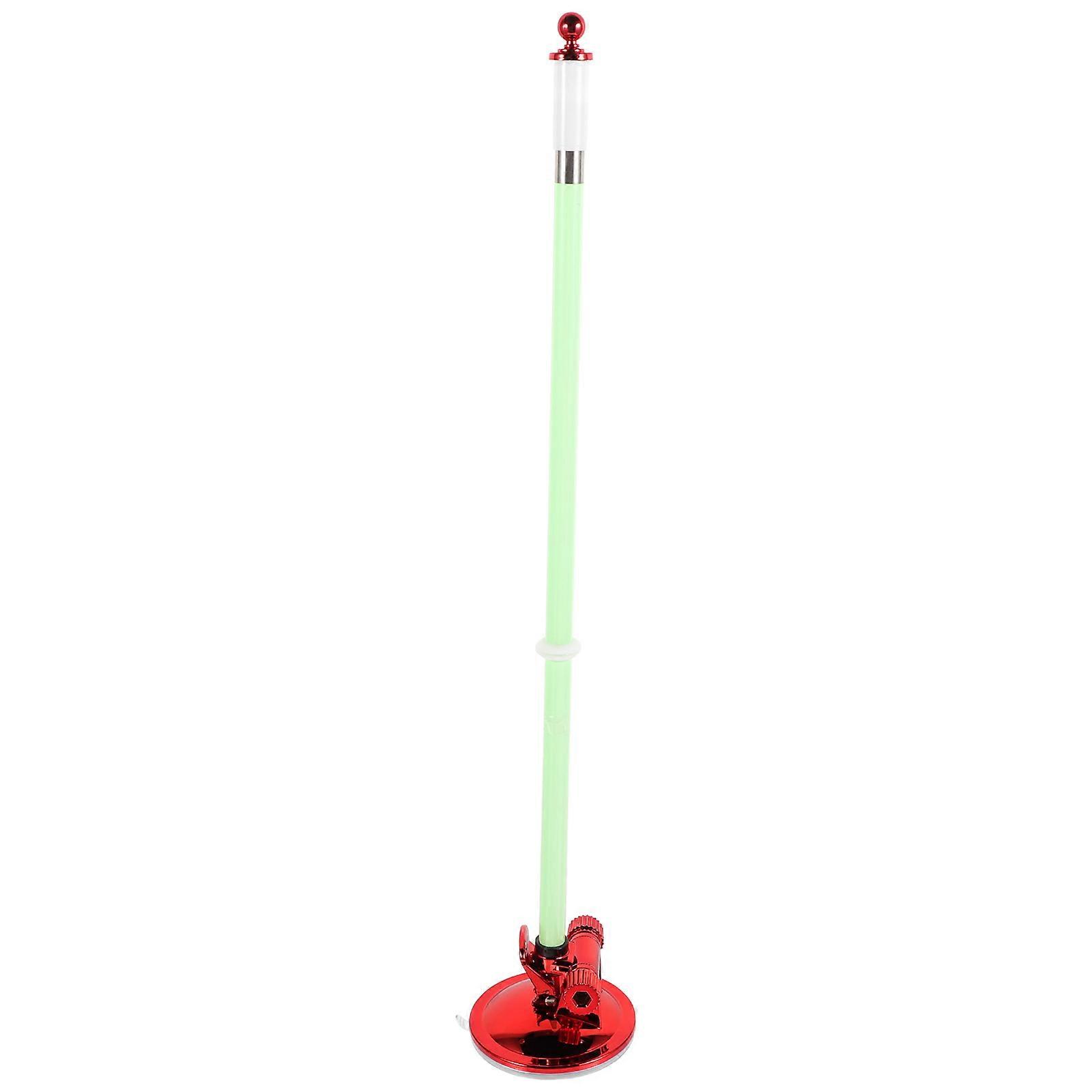 Car Suction Flagpole Red Car Mount Flagpole Base for Stable Use