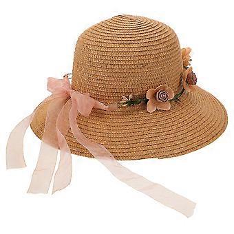 Sun Hats for Women Summer Beach Straw Hat for Women Wearing