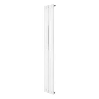 Oval Single Column Radiator 1600 x 240mm Modern Designer Single Panel Central Heating Heater Gloss