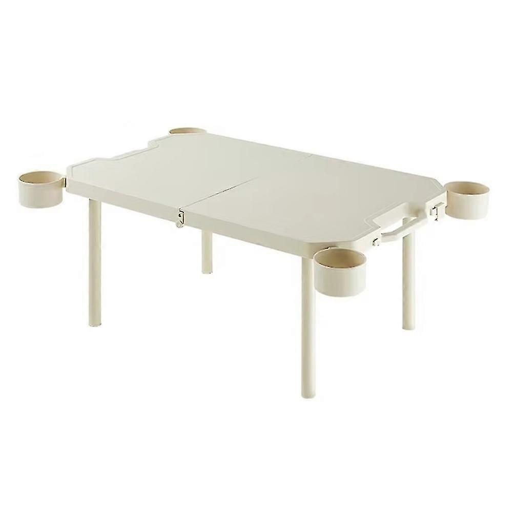 Outdoor Folding Table, Portable Folding Table, Camping Picnic Table, Rectangular Household Dining Table