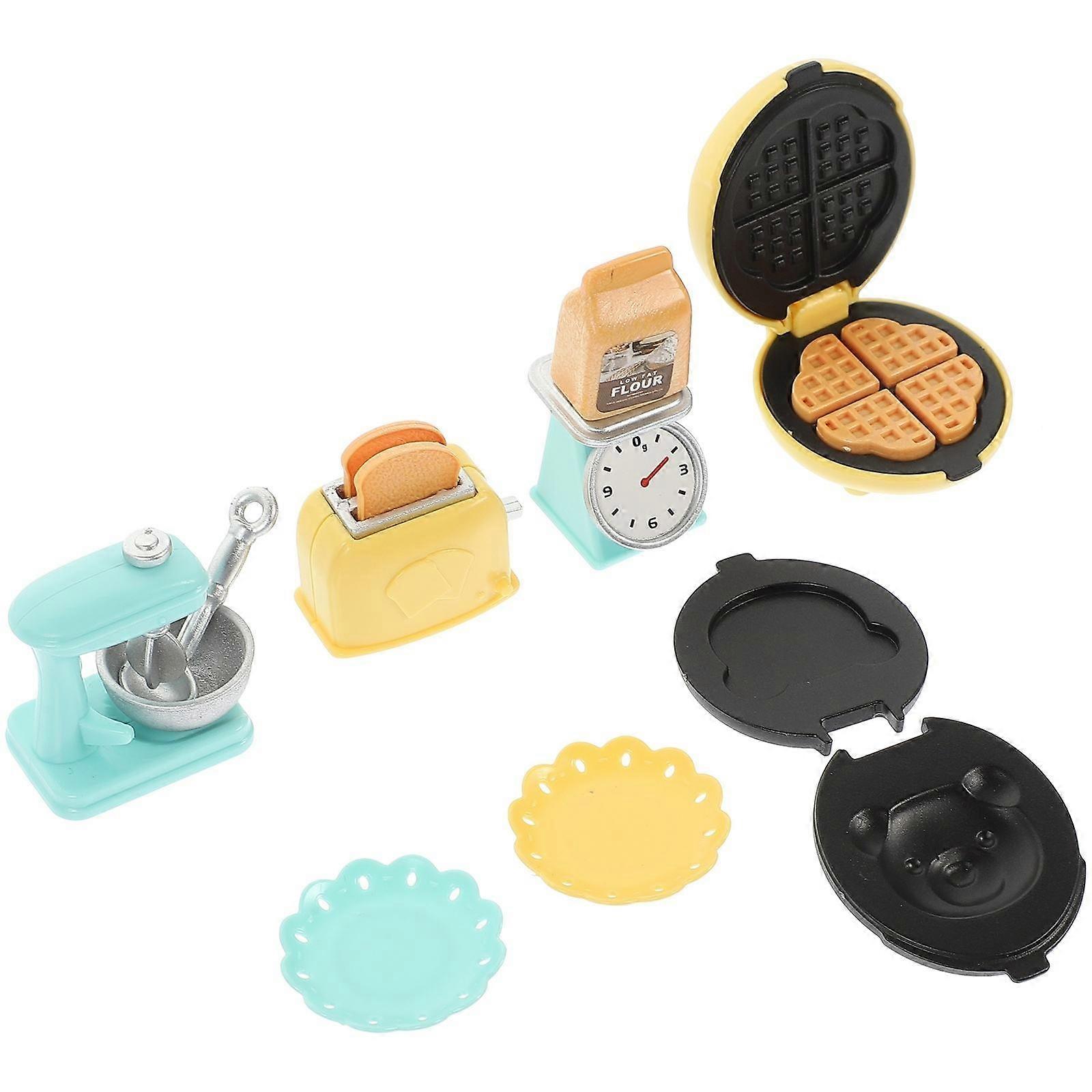 Simulated Kitchenware Toy Baking Toys for Kids 1Set Mini Bread Model