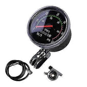 Bicycle speedometer, functional odometer for cyclists and enthusiasts, dark brown, SZRH A-X