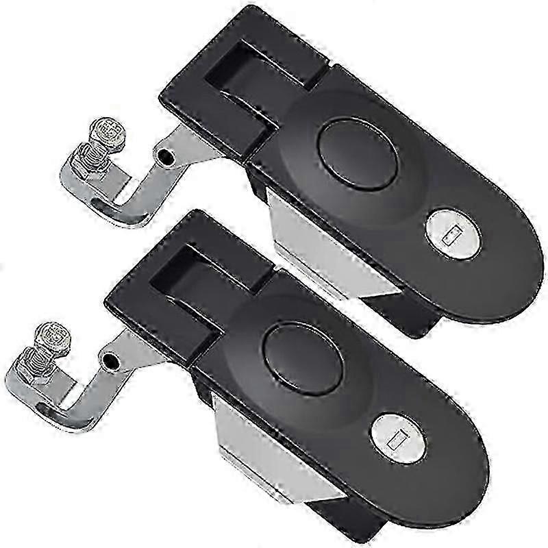 Compression closures, recessed metal closures