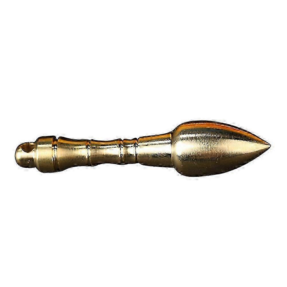 DIY Key Ring Ornaments Brass Solid Pen for Retro Style Hanging 5Pcs