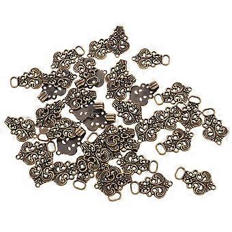 20 paires de fermoirs pour cape : fermoirs à bascule vintage pour pulls, châles, cardigans et capes Hanfu chinois, style antique, à coudre soi-même.