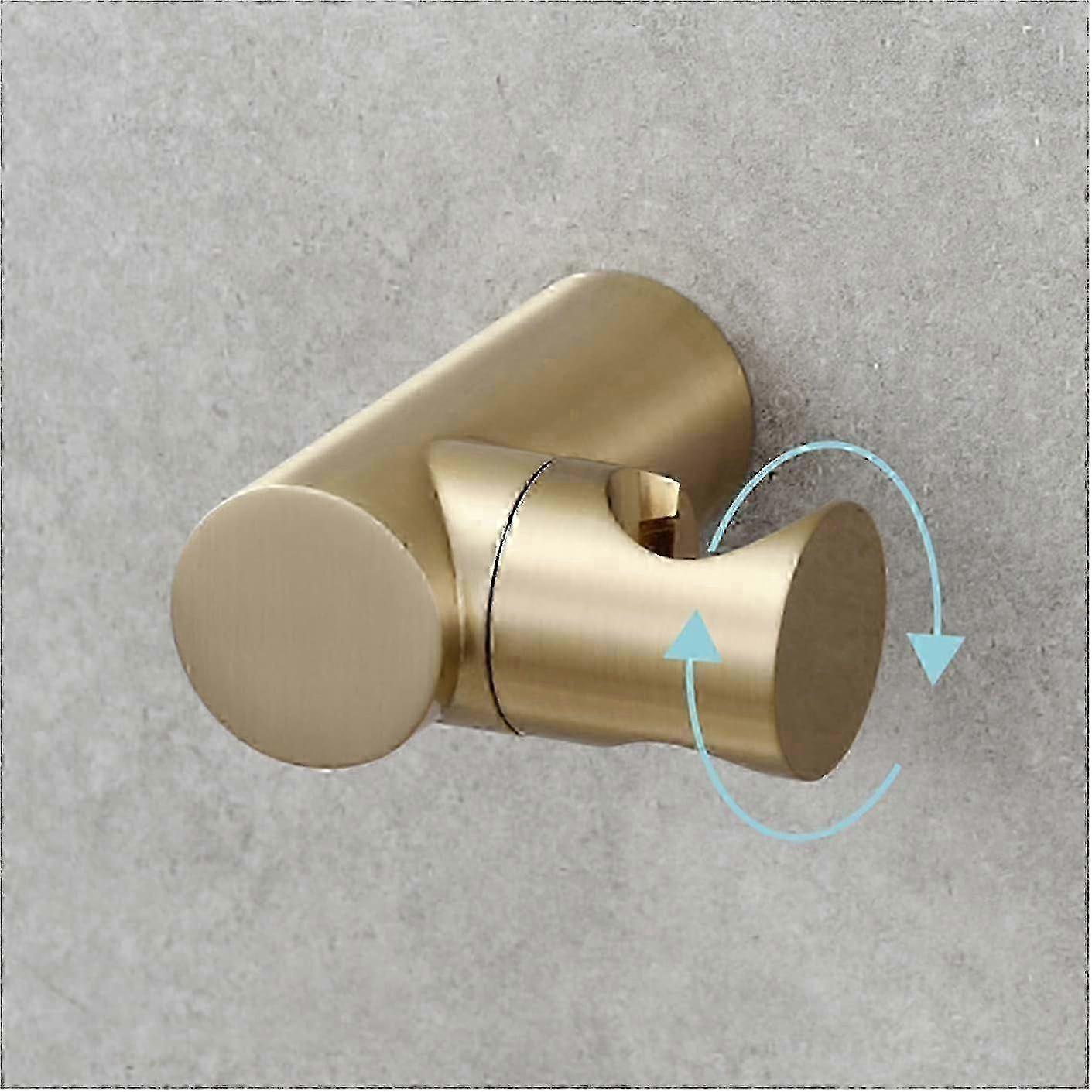 Shower Head Holder,Adjustable Handheld Brass Shower Head Bracket, Wall Mounted