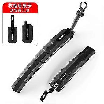 Cykelskärmar Cykel Stänkskärm Set Bredda Förlängning Fram / bak Cykelfender Hållbar Quick Release Protector Tillbehör