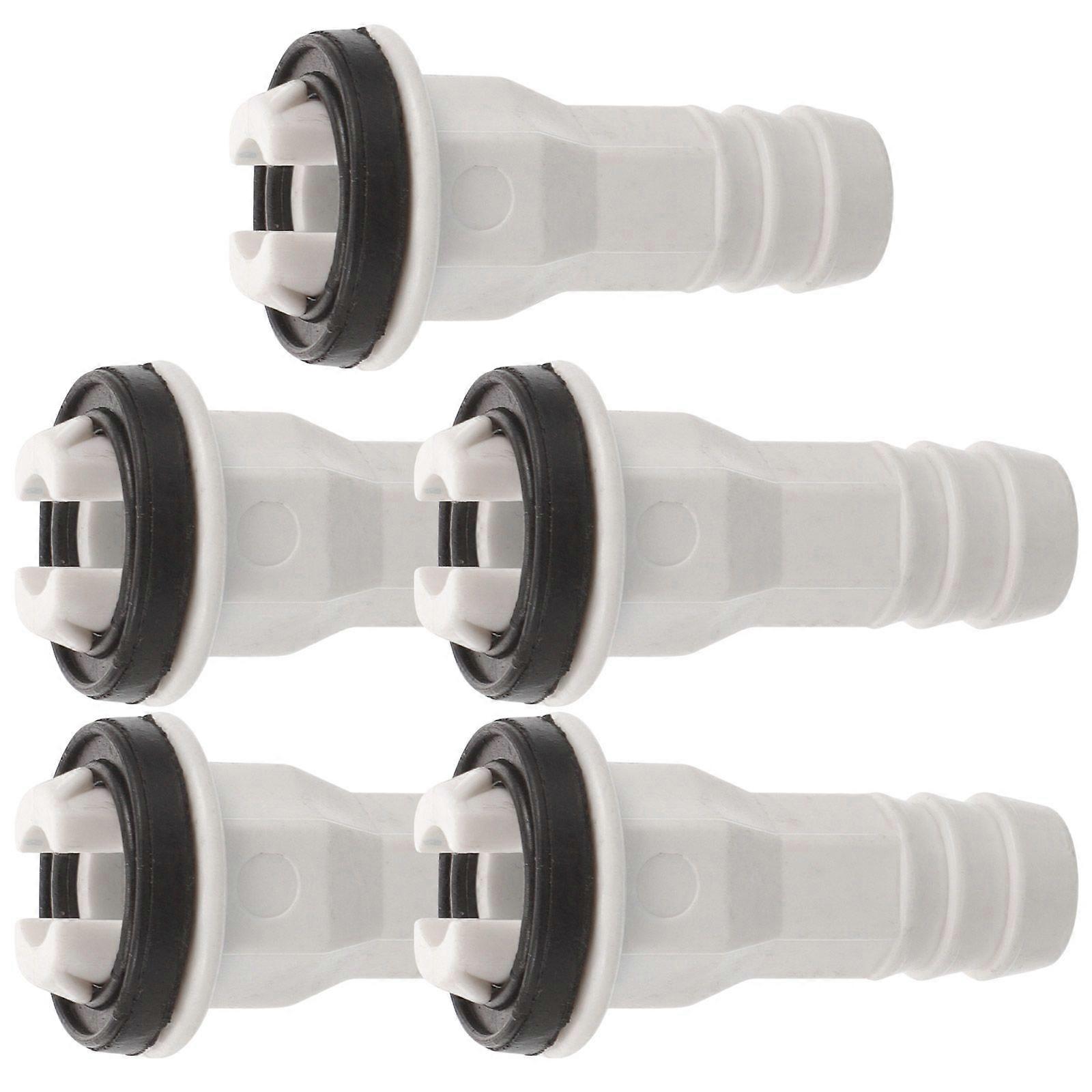 5Pcs Ac Drain Hose Connector Split Unit Adapter 15mm Window Ac Unit Fitting