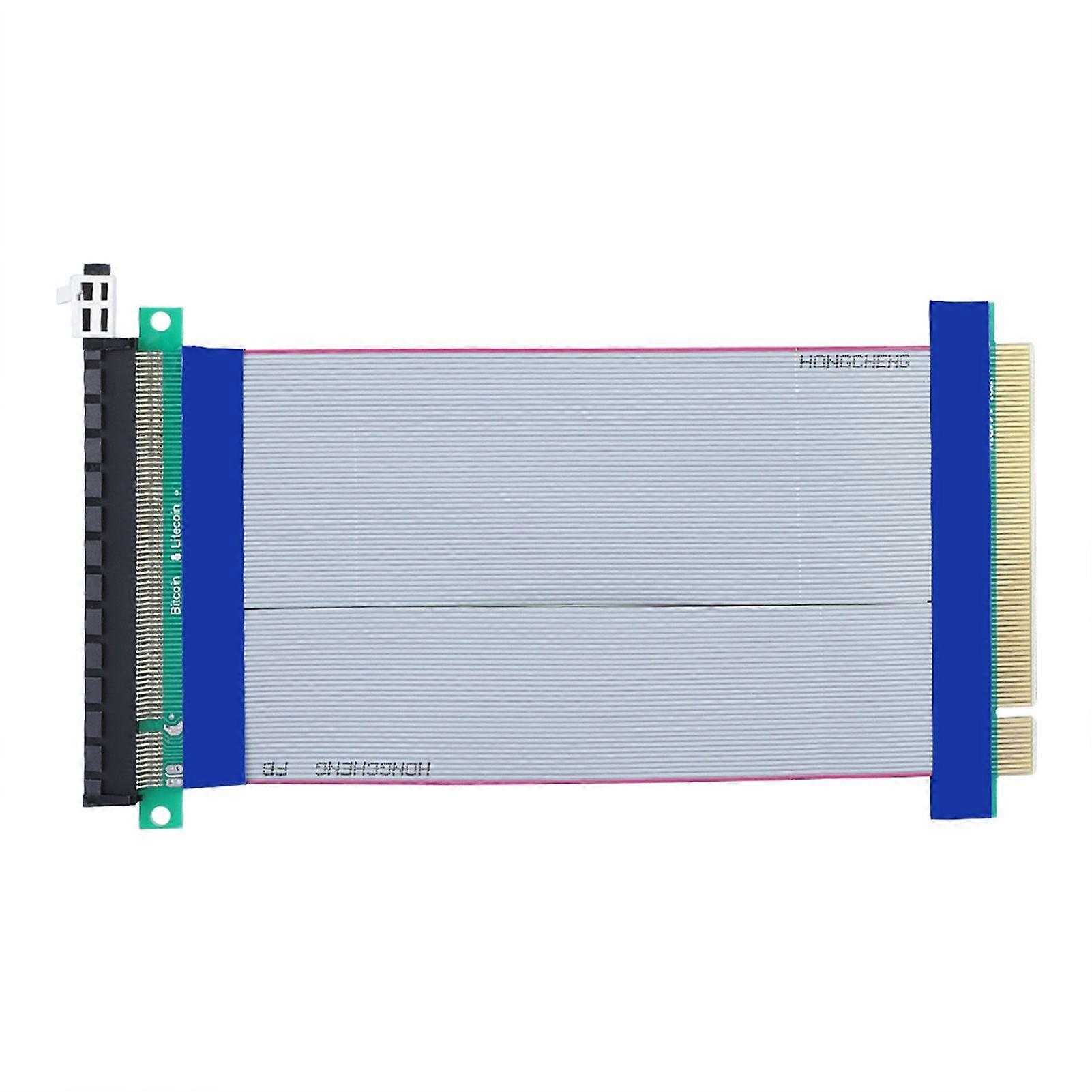 19CM PCI-E Riser Card Extender PCI-E 16X Soft Flat Extension Cable
