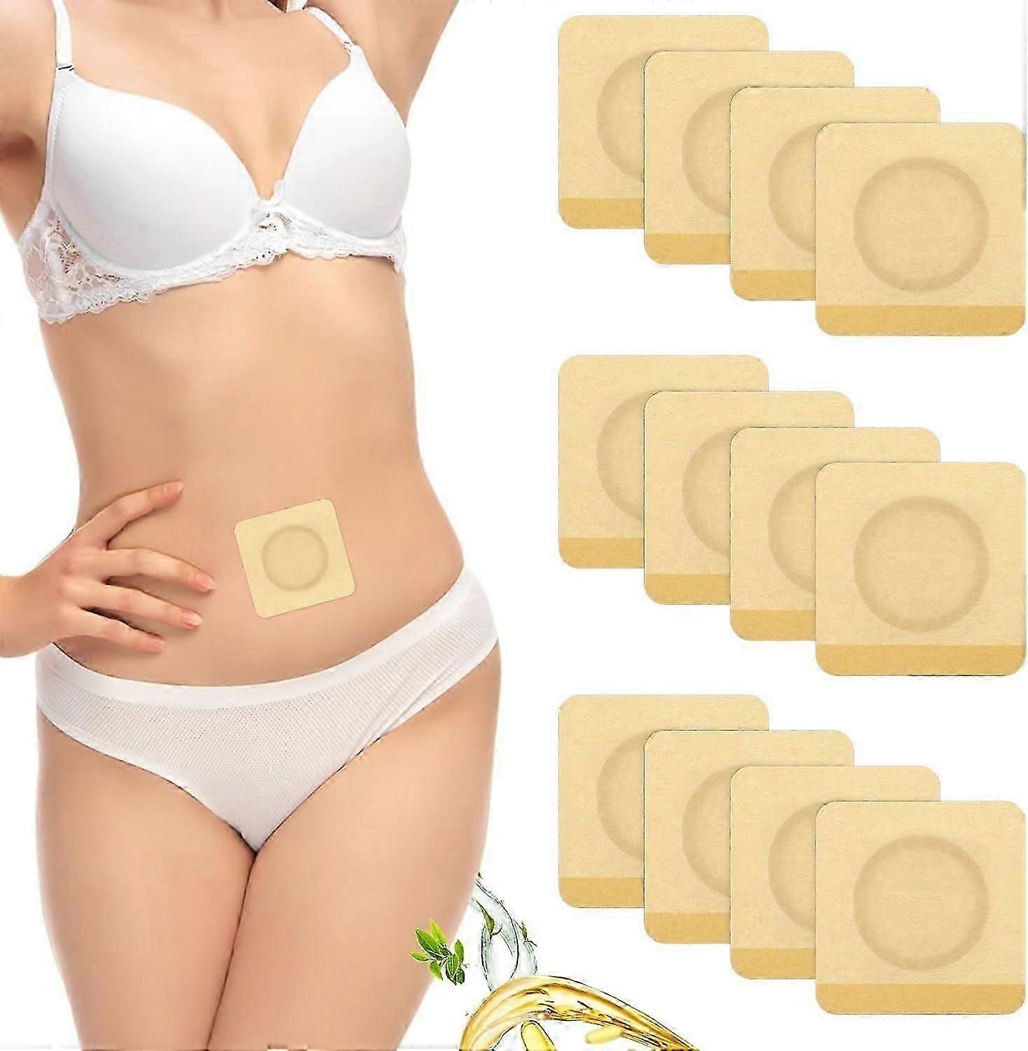 100 Stück Einweg Rizinusöl Bauchnabel Patch Hypoallergene Rizinusöl-Packung