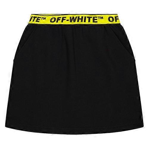 Off White Girls Logo Mini Skirt
