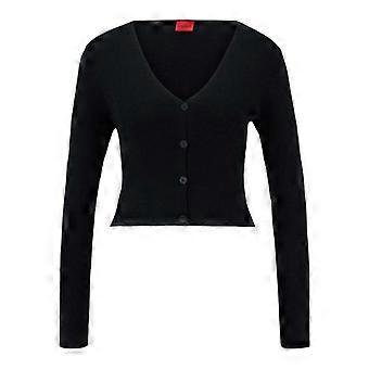Hugo Womens/Ladies Sanderin Rib Knit Cardigan
