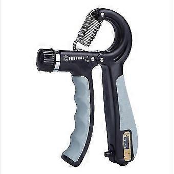Hand Exercisers Men 5-60kg Adjustable Hand Grip Can Count Grip 2pcs For Muscle Recovery(grey)