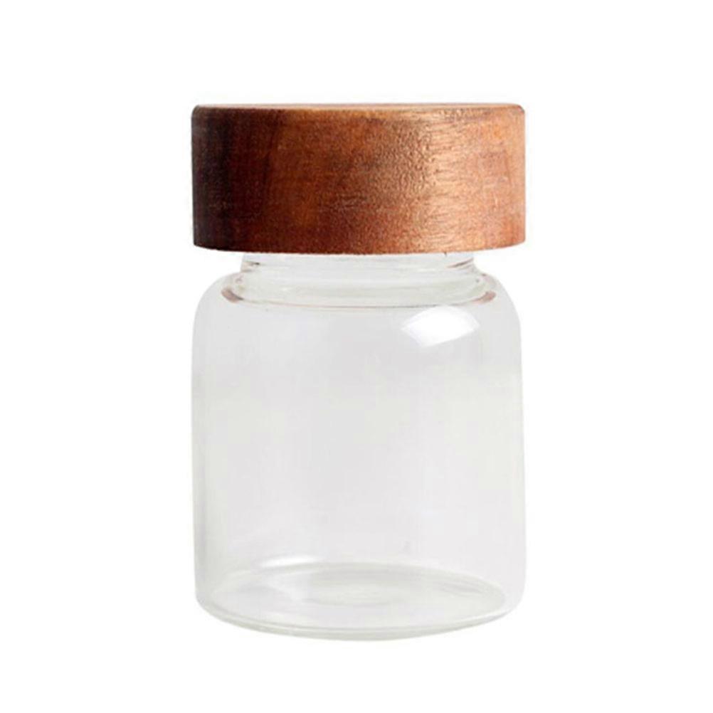 Sealed Canisters Glass Storage Jars for Storage Use 3Pcs Practical Containers