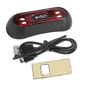 Tail Light LED IP67 Flashing Waterproof Highlight for Motorcycle Bicycle Helmet Accessory
