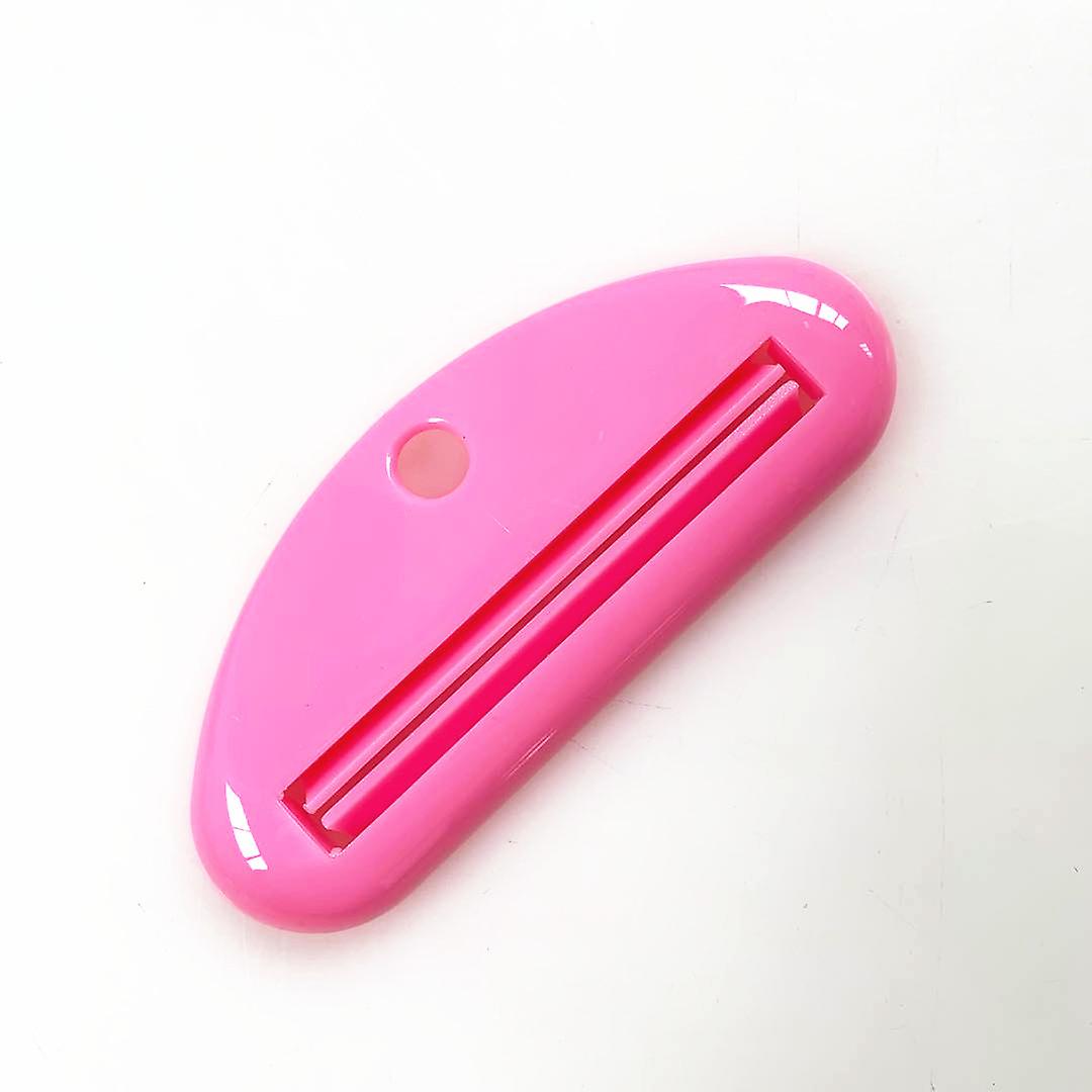 Toothpaste Tube Squeezer Dispenser Toothpaste Rollers Clips For Bathroom - 4 Pack( Pink