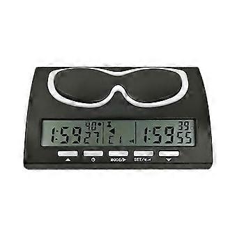 Multifunctional Electronic Chess Clock for Chinese Chess, International Chess, Go, with Lock Switch