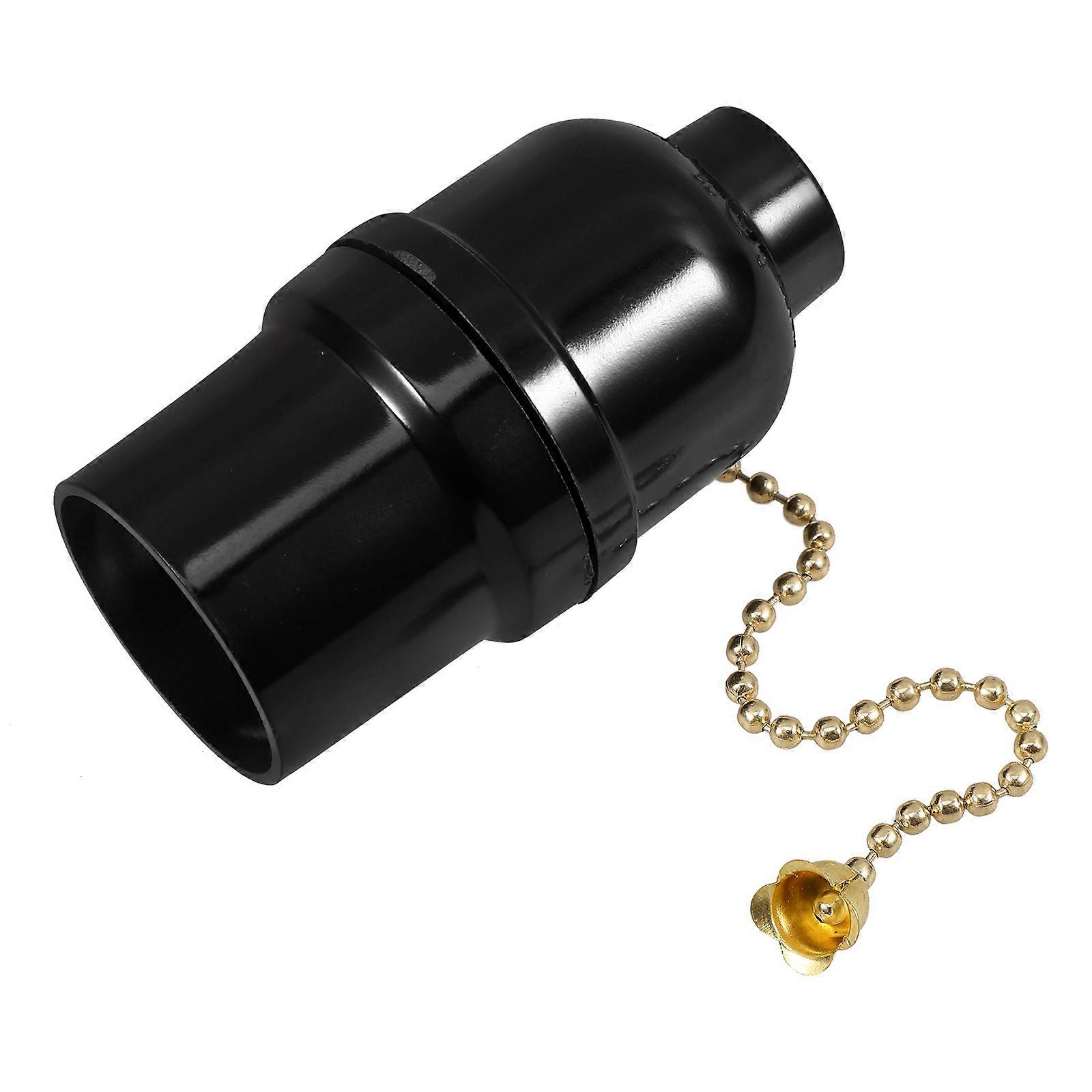 Ceiling Light Lamp Holder Lamp Base with Pull Chain Replacement E27 Lamp Holder with Pull Chain Ceiling Light Lamp Holder with Pull Chain Lampholder E