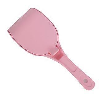 Cat Litter Scoop Multipurpose Fine Mesh Filtration Ergonomic Handle Kitty Litter Scoop with Lid compatible with Cats Dogs Pets Pink