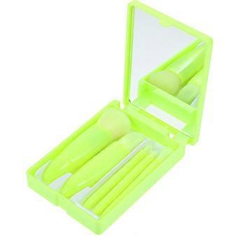 Small Chemical Makeup Brush Set for Women with Case 1Set