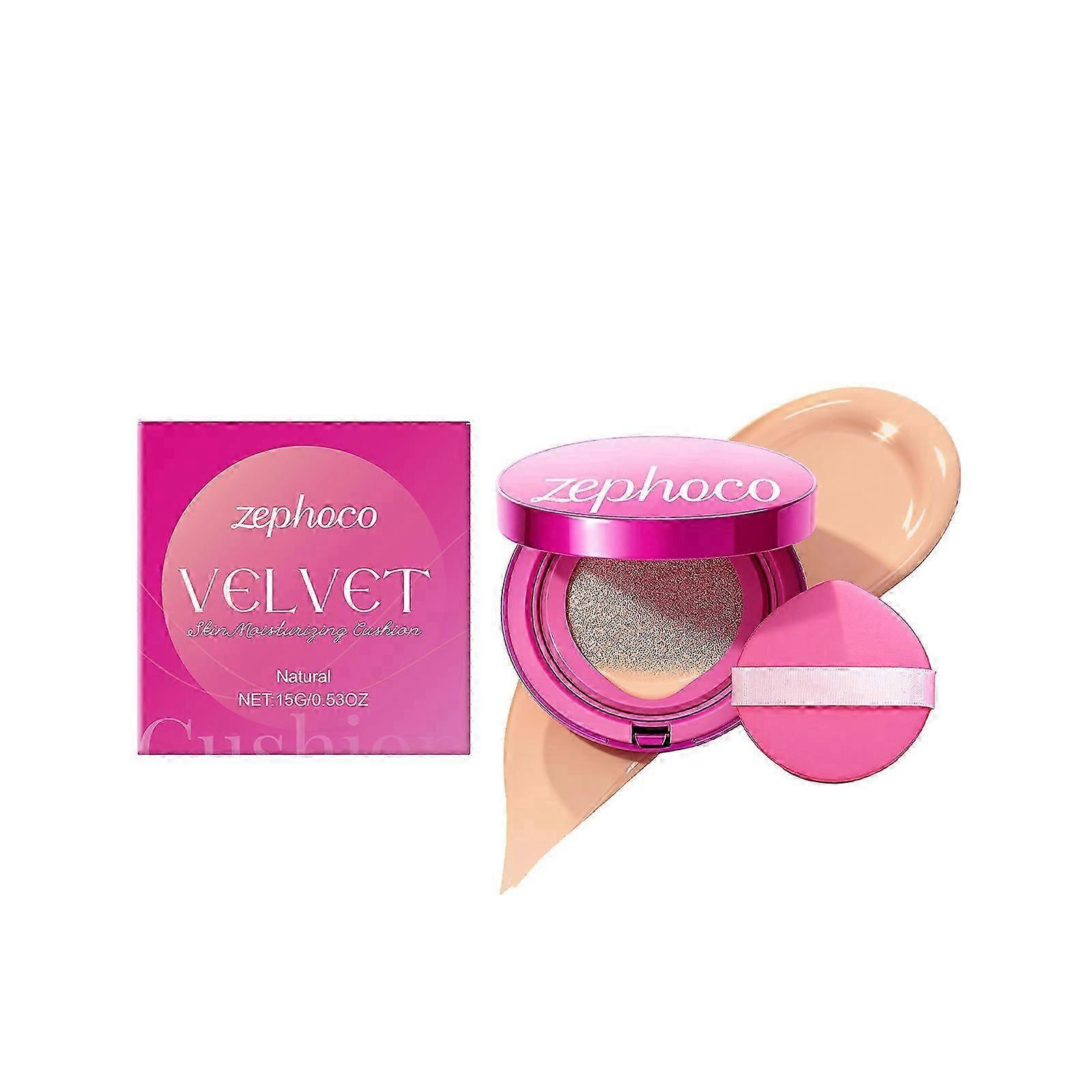 2pcsVelvet Moisturizing Cushion Foundation