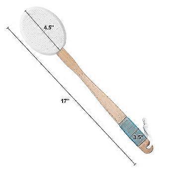 Lotion Applicator compatible Back, Feet, 4 Replaceable Pads, 1 Long Handle, Back Lotion Applicator compatible Sen-inst