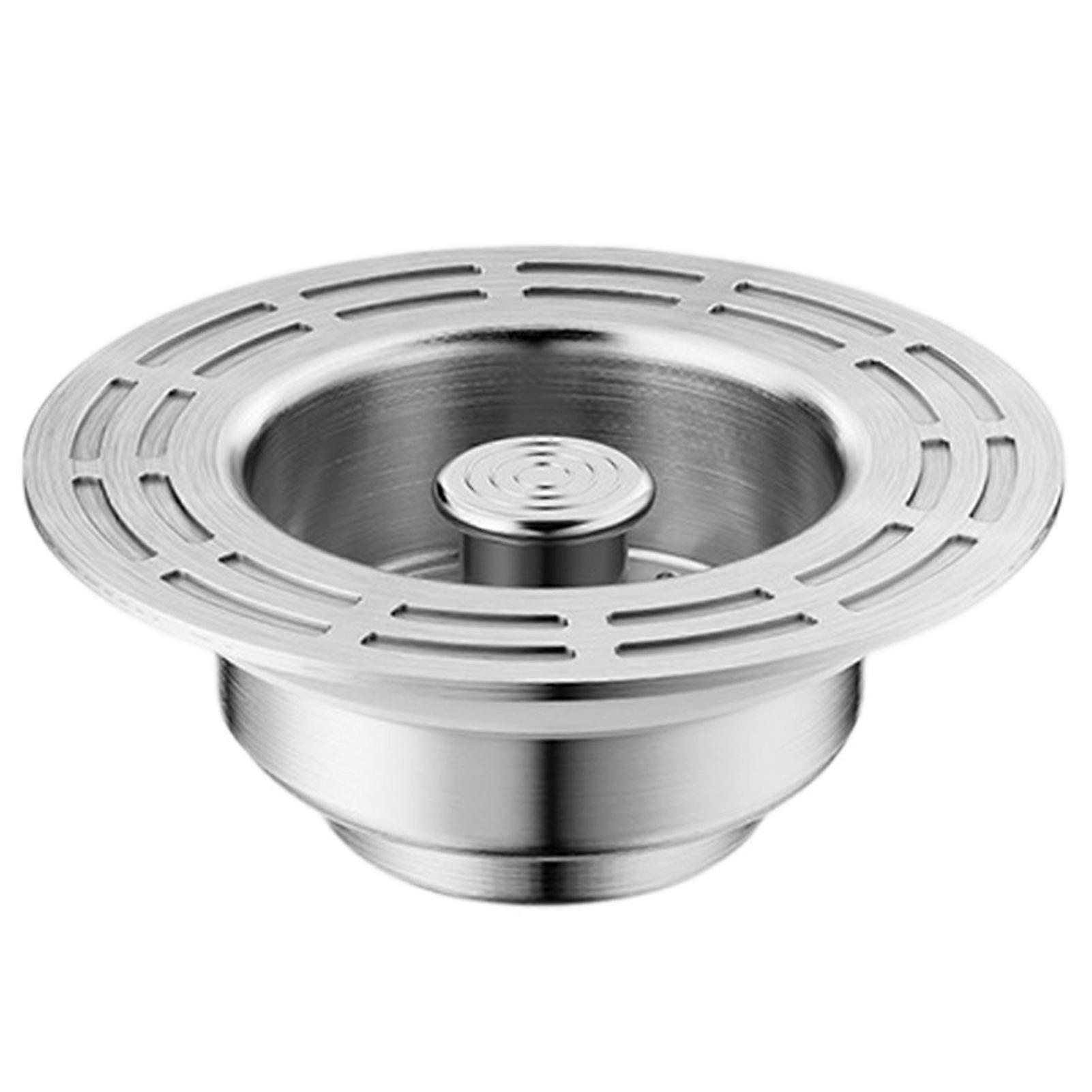Effortless Stainless Sink Strainer Set