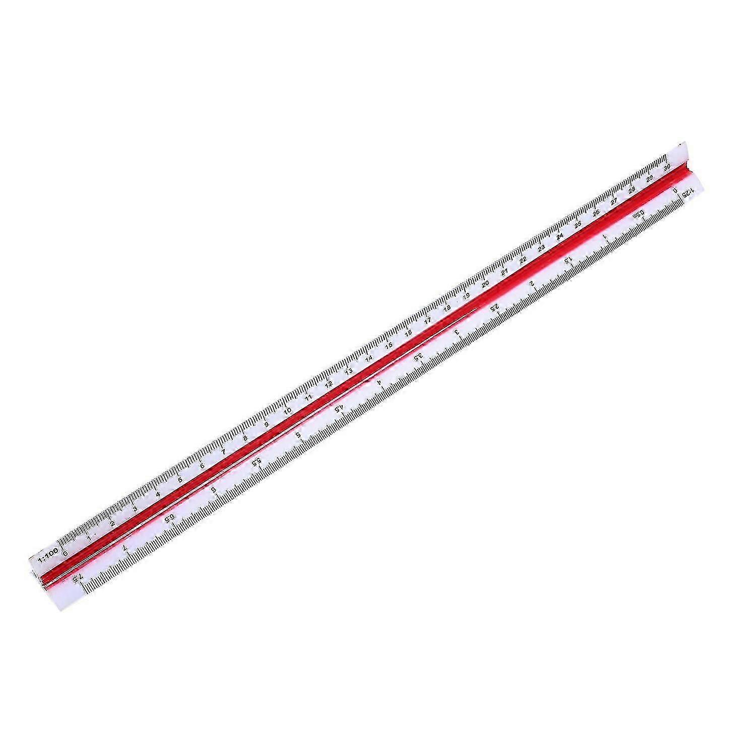 1:20 1:25 1:50 1:75 1:100 1:125 Plastic Triangular Scale Ruler