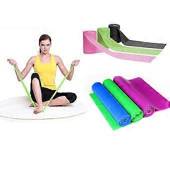 Fitnessbänder, Bodybuilding-Stretchbänder für Yoga, Lila