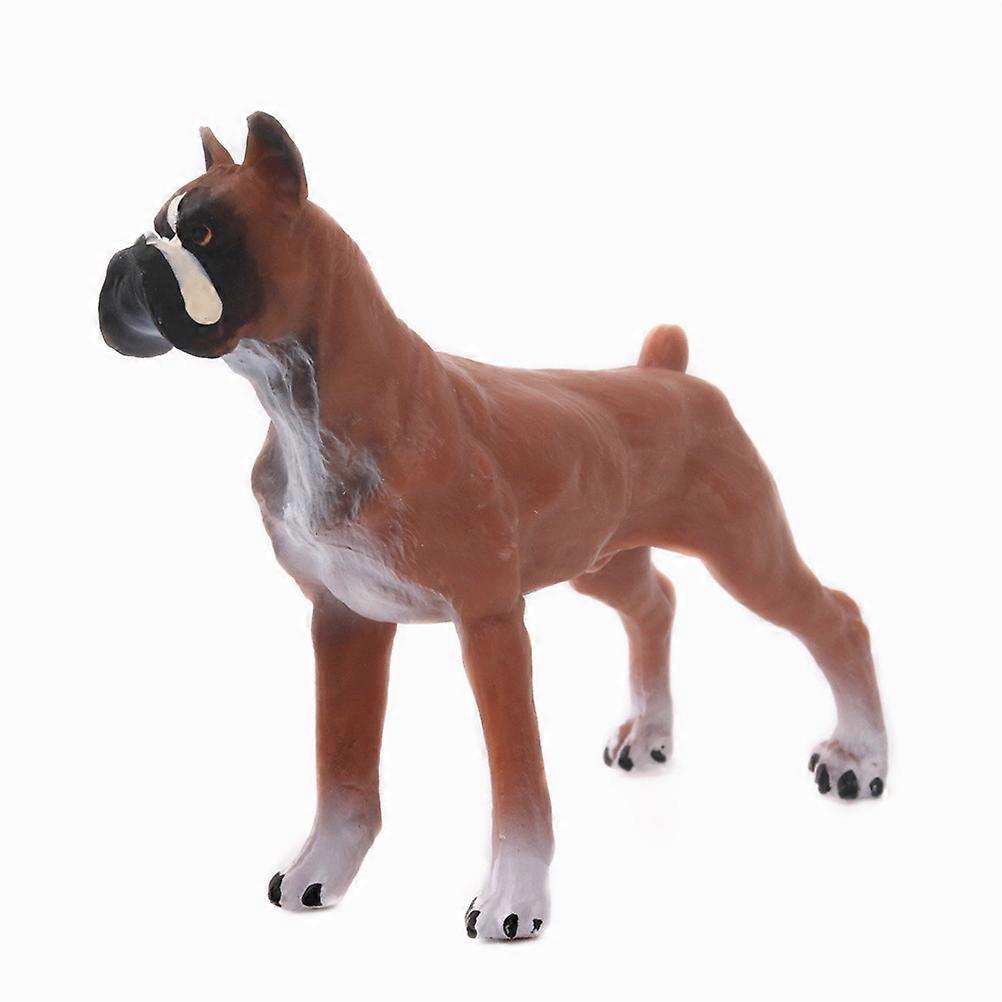 Cute Dog Model Solid Craft 1Pcs for Decorative Display Purposes