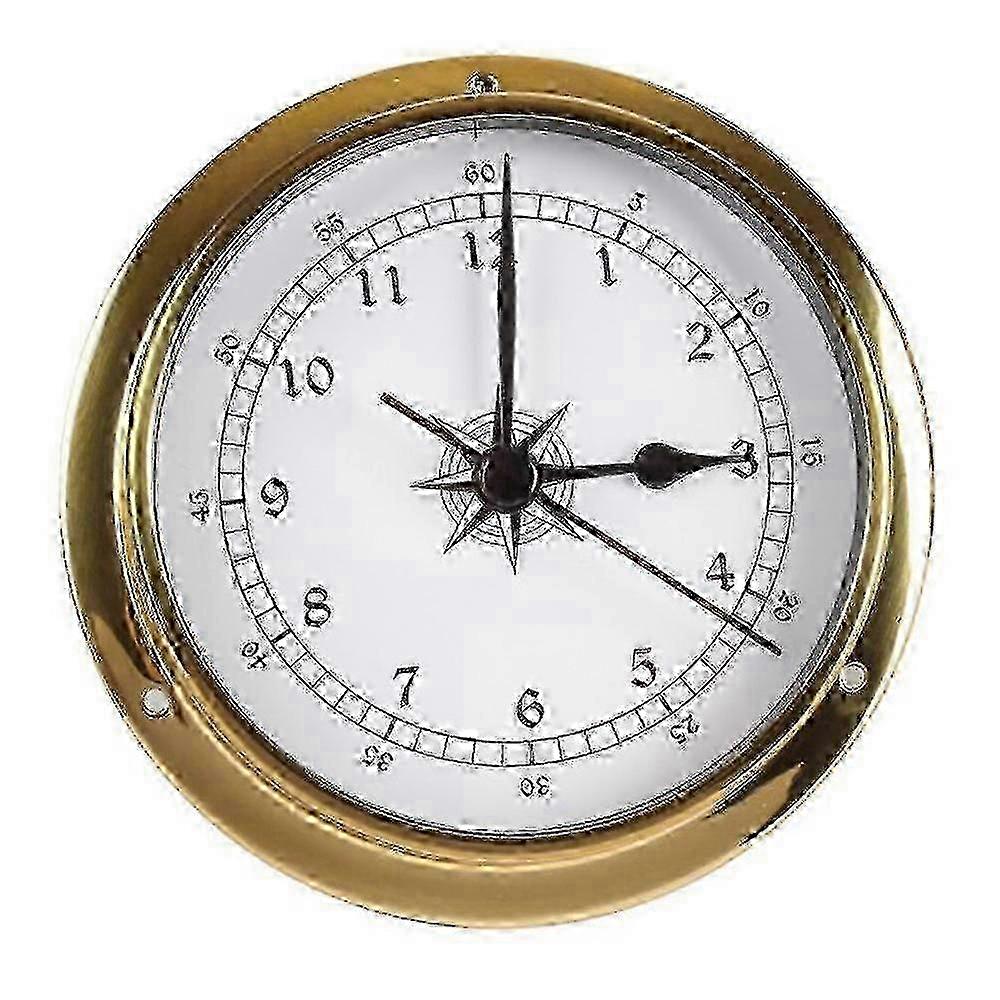 115mm Copper Wall Weather Clock