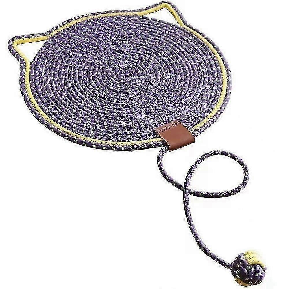 Durable Cotton Rope Cat Claw Sharpener Mat