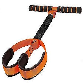 Pedal Resistance Bands with Handles, Upgrade Emulsion Women Exercise Bands for Full Body Training, Core ABS, Legs Glutes-SSZFV