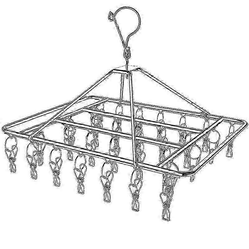 Solid Steel Sock Rack With Swivel Hook