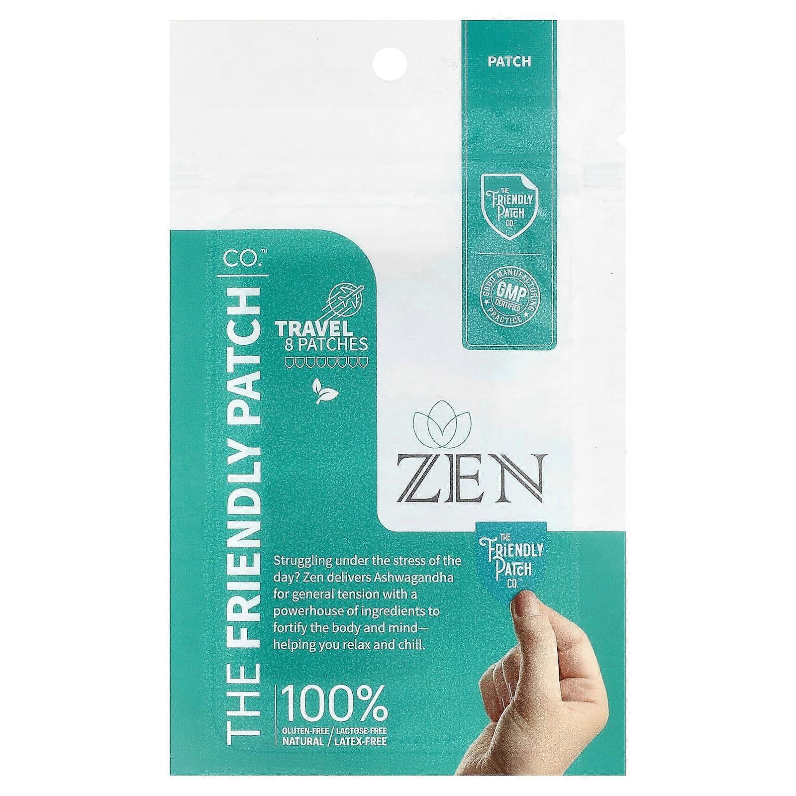 Patch anti-stress The Friendly Patch, Zen, 8 patchs