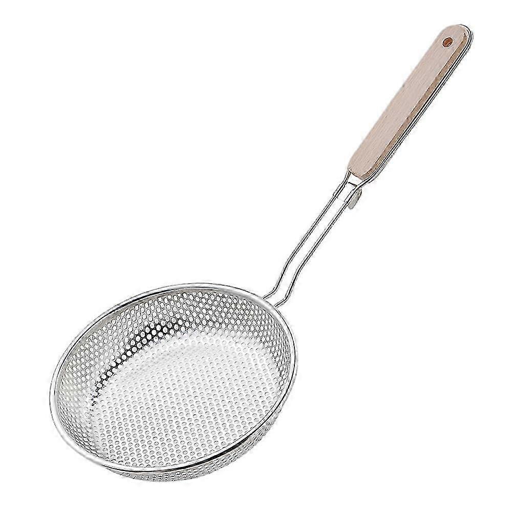 Long Handle Fine Mesh Strainer Spoon