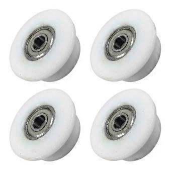 Rowing Machine Bearing Wheel 4x Trainer Gear Attachments Compatible with Fitness Workout