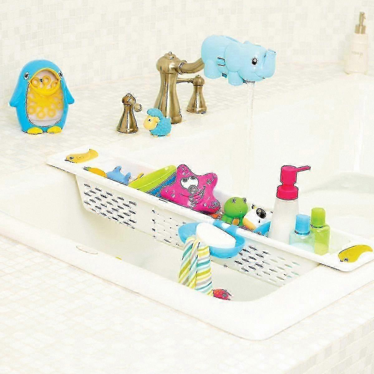 Non-Slip Bath Tray with Secure Fit