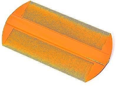 2pcs כינים דו צדדיות מסרק ראש שן עדין