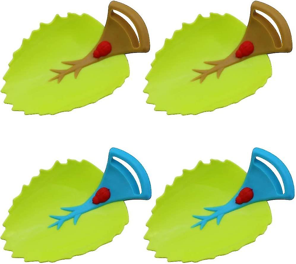 4 Pcs Faucet Extender Faucet Extension (brown, Blue)