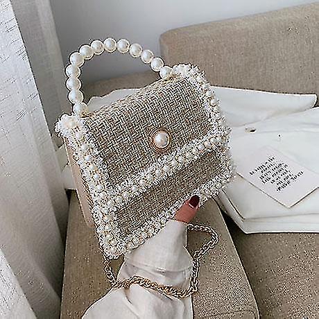 Woolen Chain Shoulder, Messenger Handbag