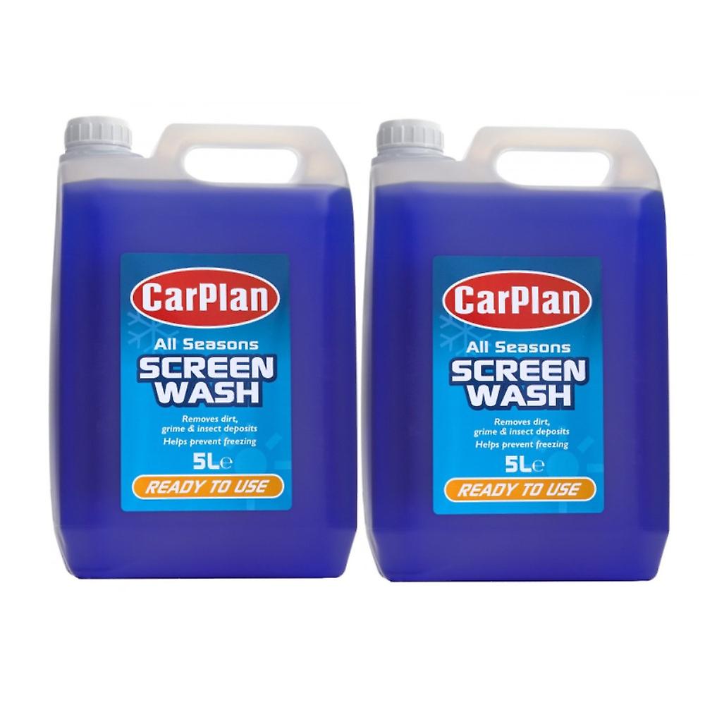 Car Plan Screen Wash 5 Liter X 2