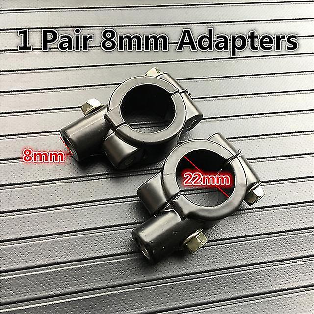 2pcs/p Cycle Scooter E-bike View S Electrombile Back Side Convex 8mm 10mm Fiber