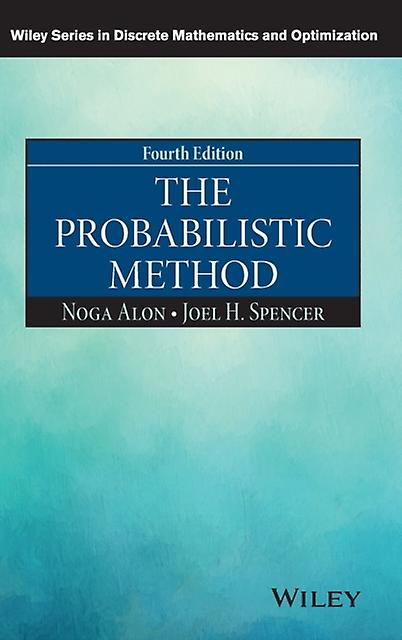 The Probabilistic Method by Spencer & Joel H. Courant Institute & New York University Hardback Book