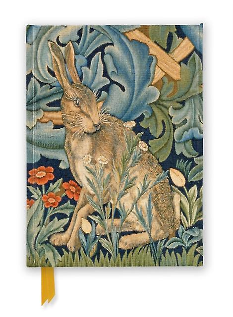 Vampa William Morris Hare From The Forest Tapestry Foiled Journal Notebook  blank book Book
