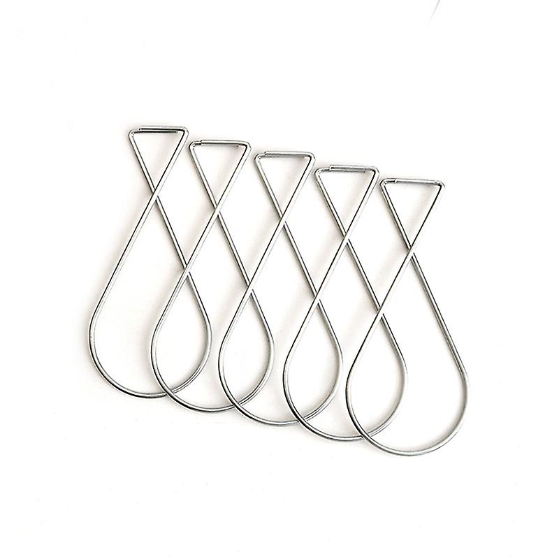 100pcs，Figure 8 T-Shaped Ceiling Hook Clip，Squeeze Hanging Clip