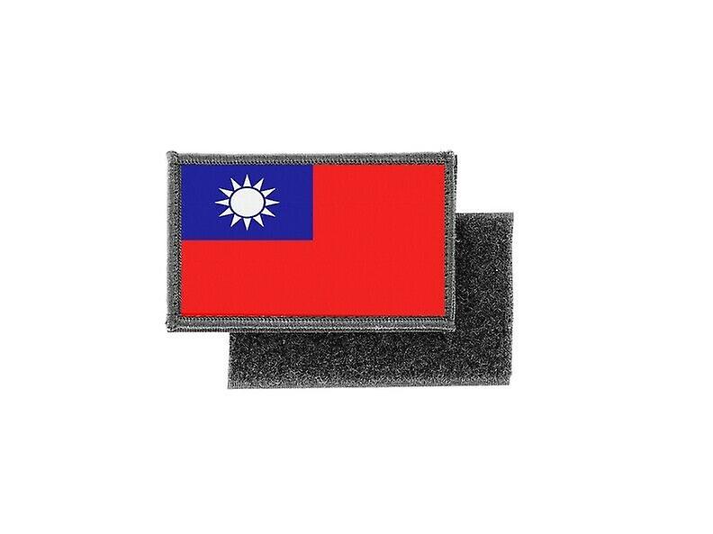 补丁徽章徽章台湾国旗
