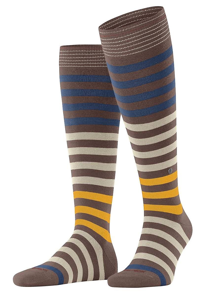 Burlington Blackpool Knee High Socks - Autumn Brown