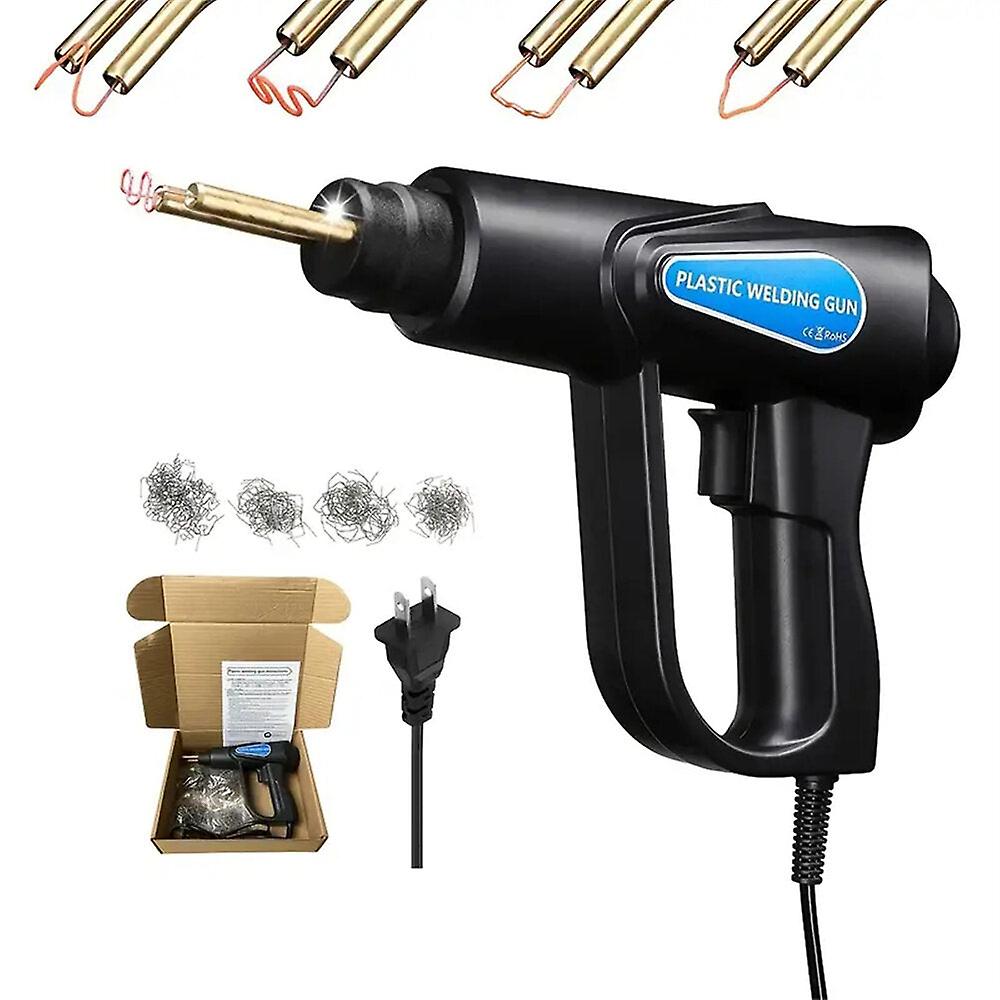 70W Plastic Welder Hot Stapler Gun Car Bumper Repair Kit 220v Eu Plug With Diverse Staples Set Top-quality Insulation Safe Operation