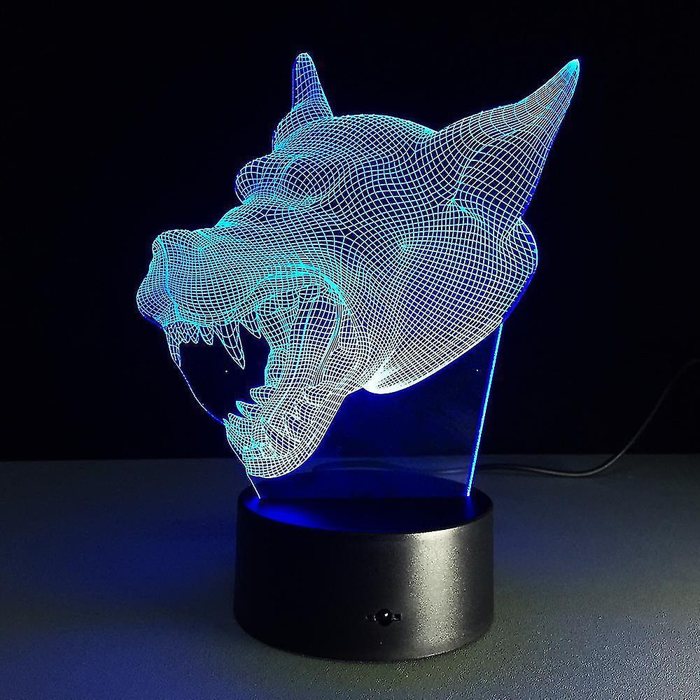 3d Lamp 7 Led For Kids Touch Led Usb Table Lampara Sleeping